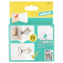 WOLFCRAFT komplet za popravak šarki za namještaj – strana vrata, 17-dij.