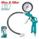 TOTAL PIŠTOLJ ZA ZRAK S MANOMETROM 8.5 bar