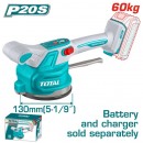 TOTAL VIBRATOR AKU. ZA PLOČICE 60kg/130mm