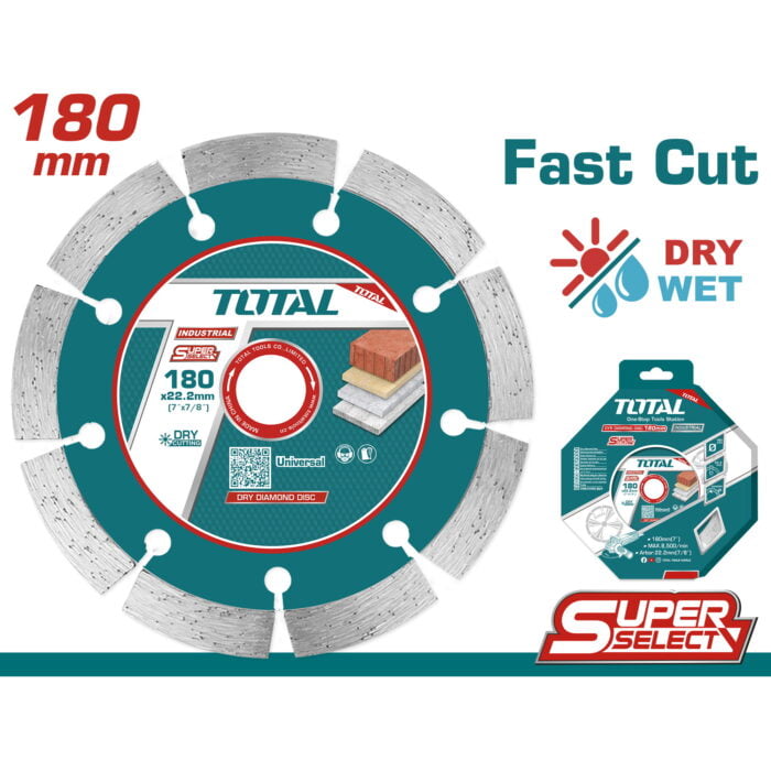 TOTAL REZNA PLOČA DIJAMANTNA - 180x22,2 10mm