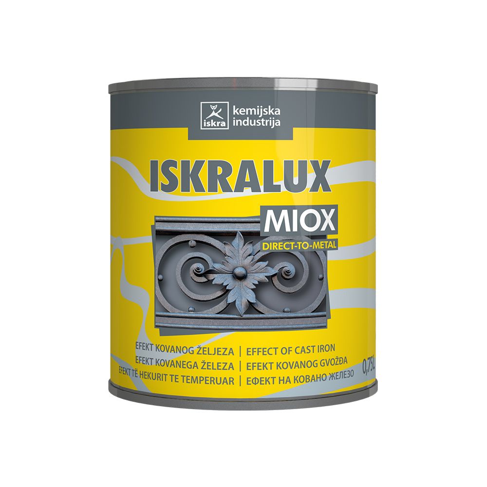 ISKRALUX MIOX DTM zlatna - 0,75l