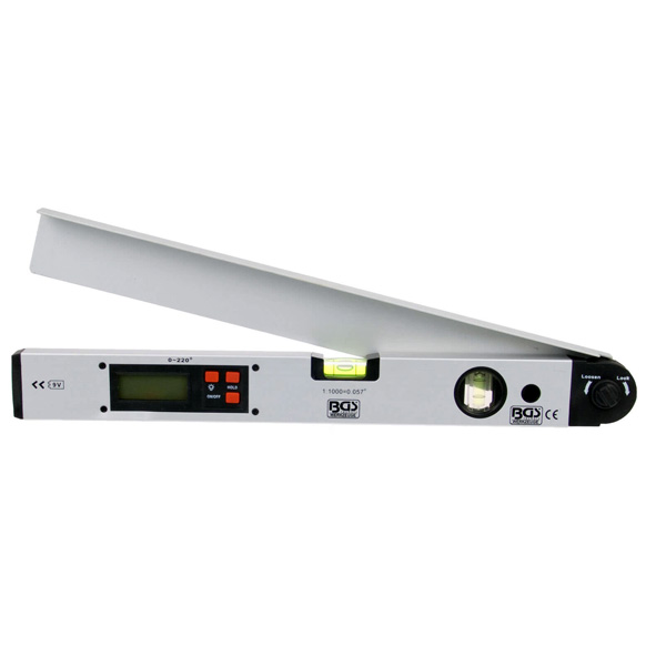 BGS digitalna LCD libela sa kutomjerom - 50440