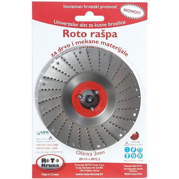 Roto rašpa 2,0mm
