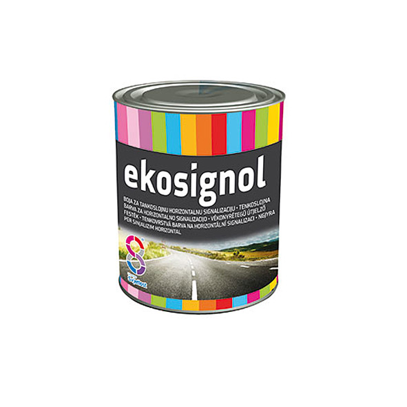 Ekosignol boja za signalizaciju prometnica 0,75l - bijeli