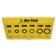 AM-TECH S6195 - Set bakrenih podloški
