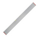 Letva aluminijska 100 x 20 - 2,00m s libelom i drškama
