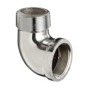 Koljeno vodovodno kromirano 1/2" 90° - M/Ž