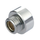 Redukcija vodovodna kromirana 1/2" - 3/8" - Ž/M