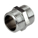 Nipla vodovodna kromirana 1/2" - M/M