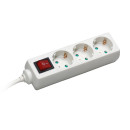 Trostruka prenosiva utičnica 3 priključka sa sklopkom - 3m