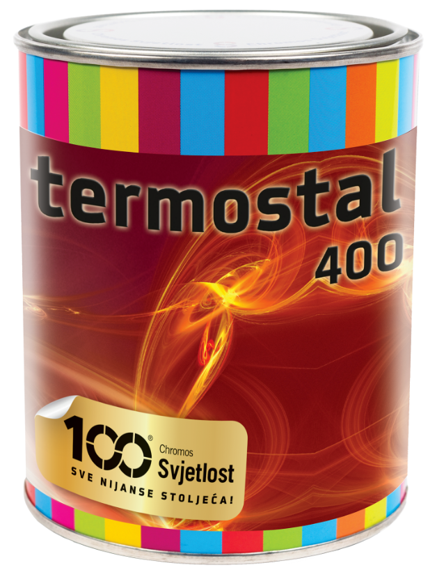 Termostal 400 0,75l - srebrni