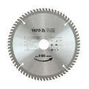 List kružne pile za aluminij - 210x30xZ72 YT-6093
