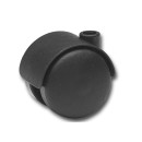 Okretni dvostuki kotačić s kočnicom i pločicom - ø50mm