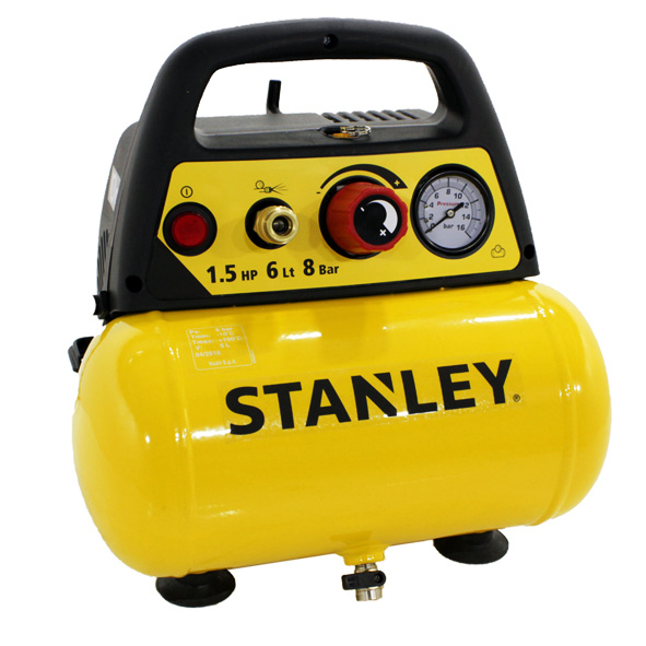 STANLEY kompresor prijenosni 8bar DN 200/8/6