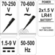 Ispitivač napona digitalni 70-250V / 70-600V - YATO 2864