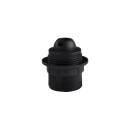 Grlo E27 PVC s obodom crno - A12021.E
