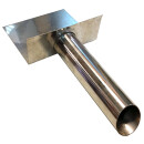 Rigalica za odvodnju oborinske vode s plaštom Ø40 x 350mm - Inox A2