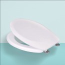 WC sjedalo sa Inox šarnirom - Linea bijela