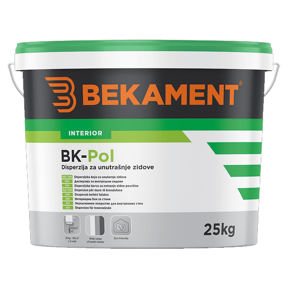 BK-Pol Disperzija za unutrašnje zidove - 25kg