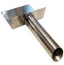 Rigalica za odvodnju oborinske vode s plaštom Ø60 x 350 - Inox A2