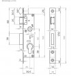 Brava Titan 822/25 (40) za metalna vrata D