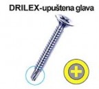 Vijak lim 3,9x25-upuštena glava Drilex/20 kom