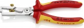 KNIPEX-Kliješta za skidanje izolacije 180mm sa škarama za kablove KNIP13 66 180