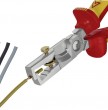KNIPEX-Kliješta za skidanje izolacije 180mm sa škarama za kablove KNIP13 66 180