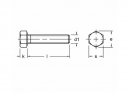 Vijak M8 x 40 DIN 933/10 kom